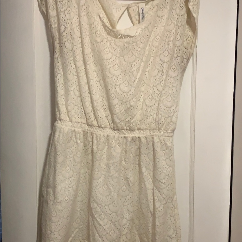 Aéropostale White Lace Dress